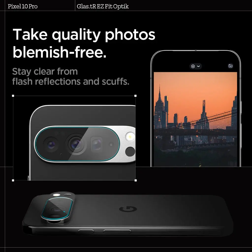 Google Pixel 10 Pro Lens Protector EZ Fit Optik [2 Pack] - Image 5