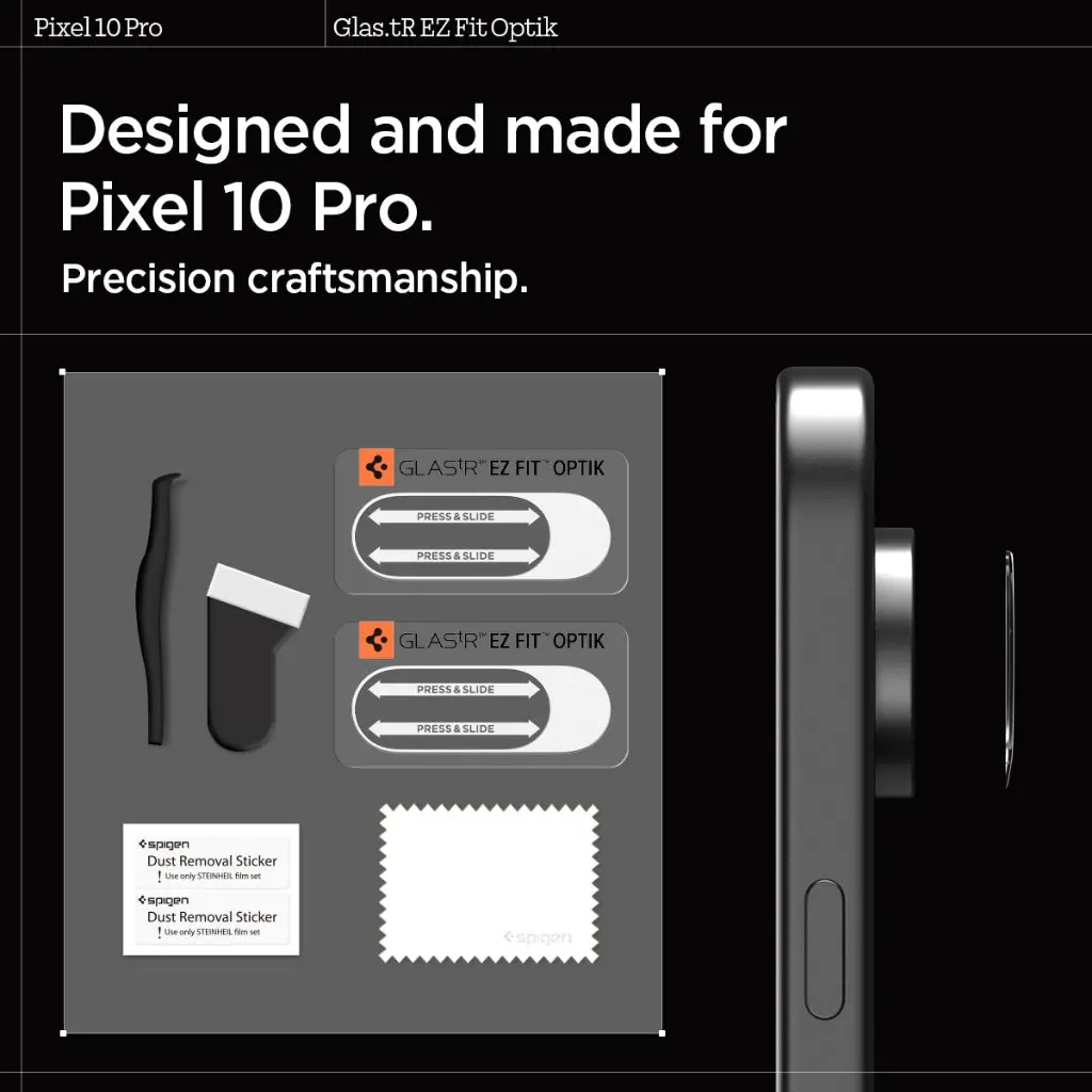 Google Pixel 10 Pro Lens Protector EZ Fit Optik [2 Pack] - Image 6