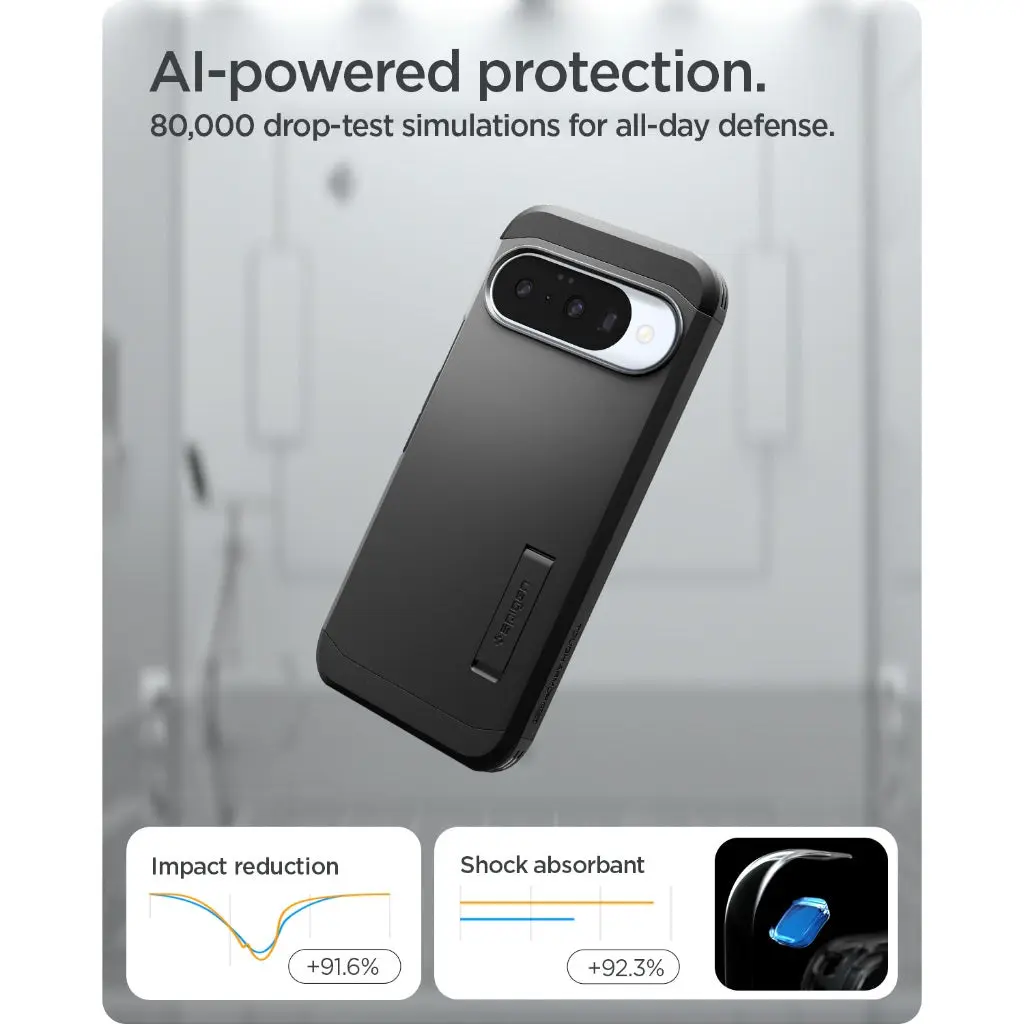 Google Pixel 10 Pro / Pixel 10 Case Tough Armor AI MagFit - Image 3