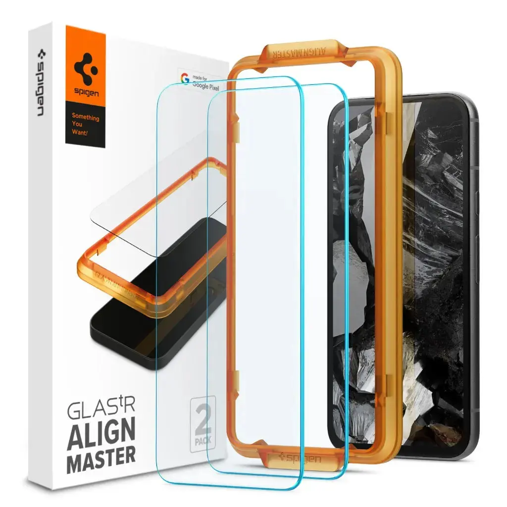 [2 Pack] Google Pixel 8a Tempered Glass AlignMaster - Image 9