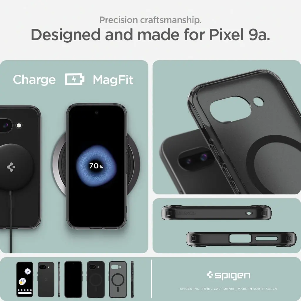 Google Pixel 9a Case Ultra Hybrid MagFit Frost - Image 7