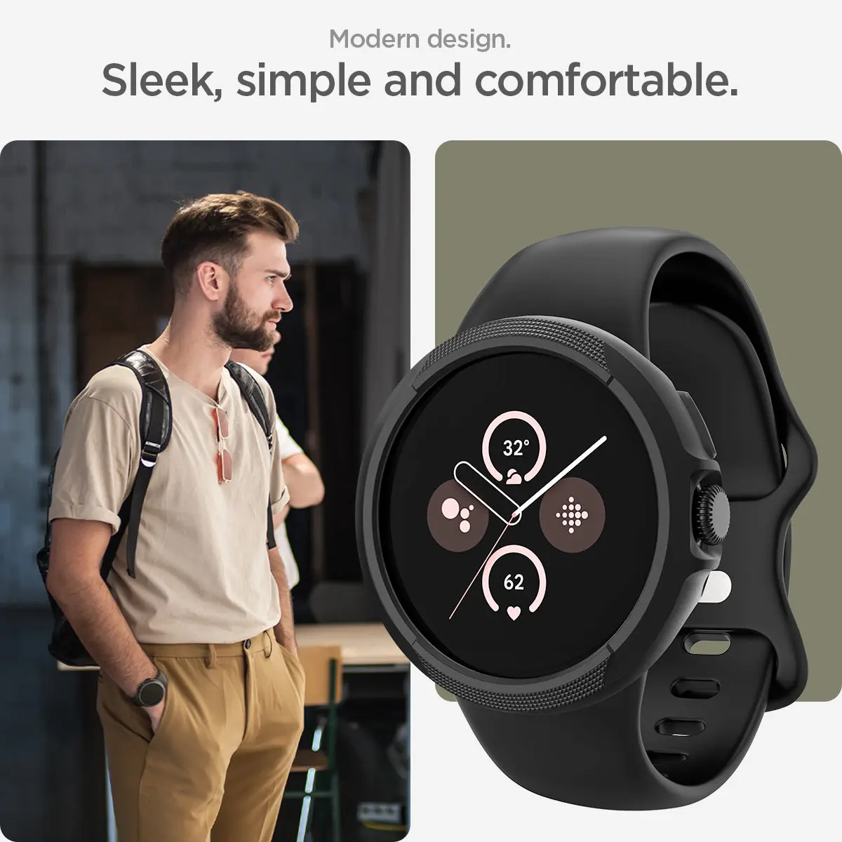 Google Pixel Watch 3 / 2 / 1 (41mm) Case Liquid Air - Image 3