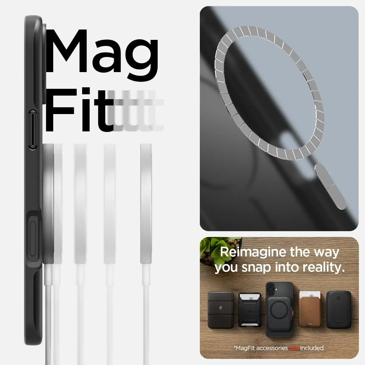 iPhone 16 Plus Case Thin Fit Magfit - Image 4