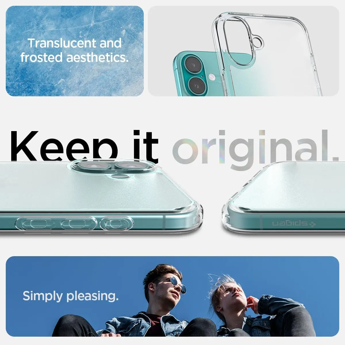 iPhone 16 Plus Case Ultra Hybrid Frost - Image 7