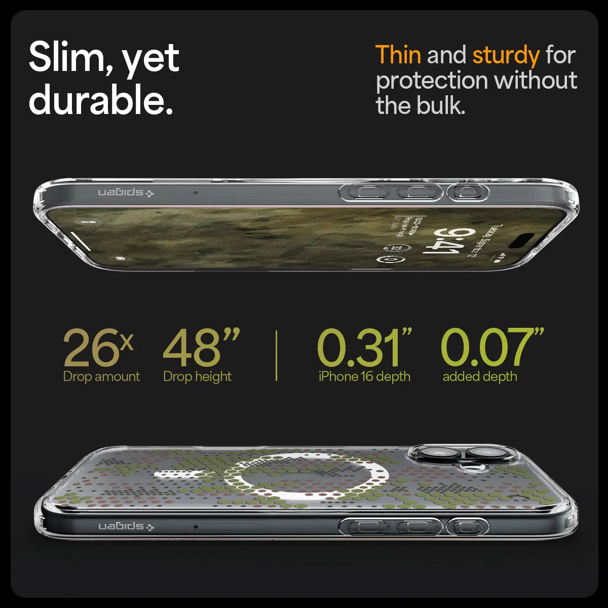 iPhone 16 Plus Case Ultra Hybrid MagFit Digital Camo - Image 3