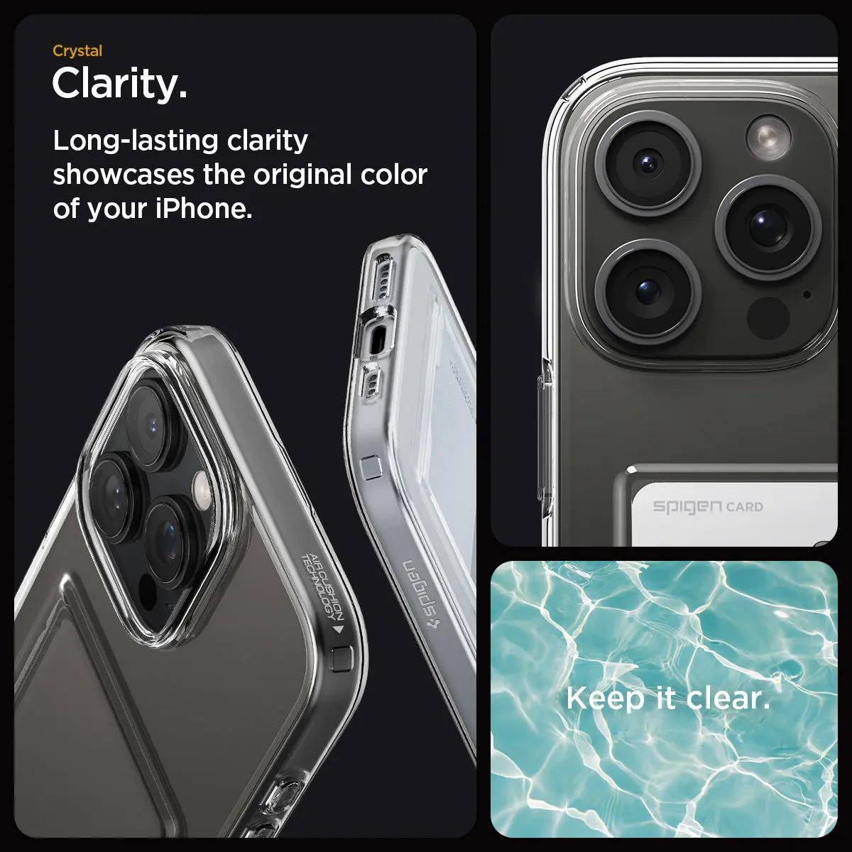 iPhone 16 Pro Case Crystal Slot - Image 3