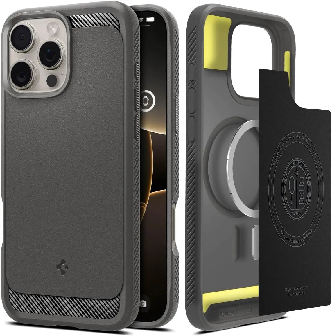 iPhone 16 Pro Case Rugged Armor MagFit - Image 8