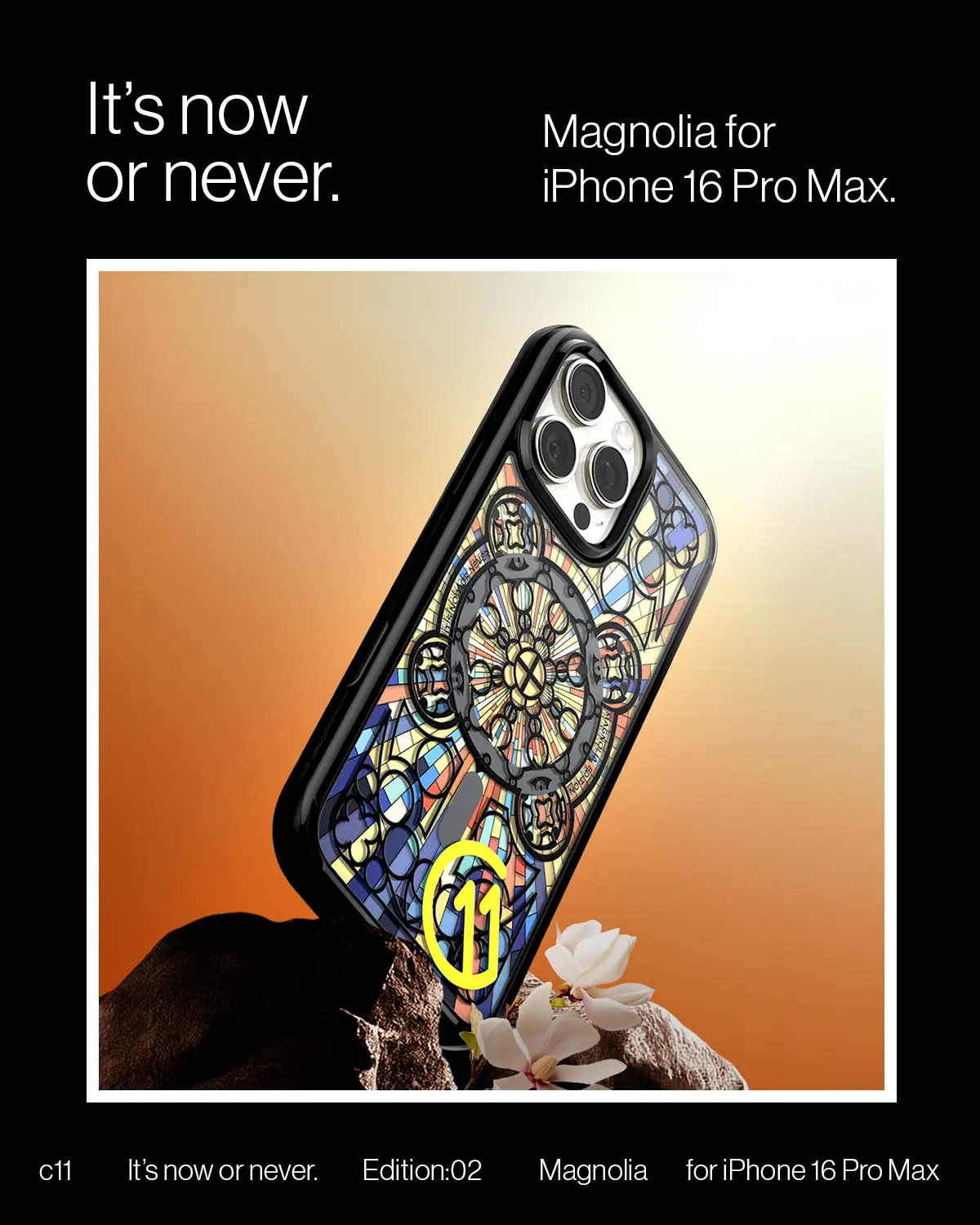 iPhone 16 Pro Max Case c11 Magnolia (MagFit + Camera Control) - Image 3