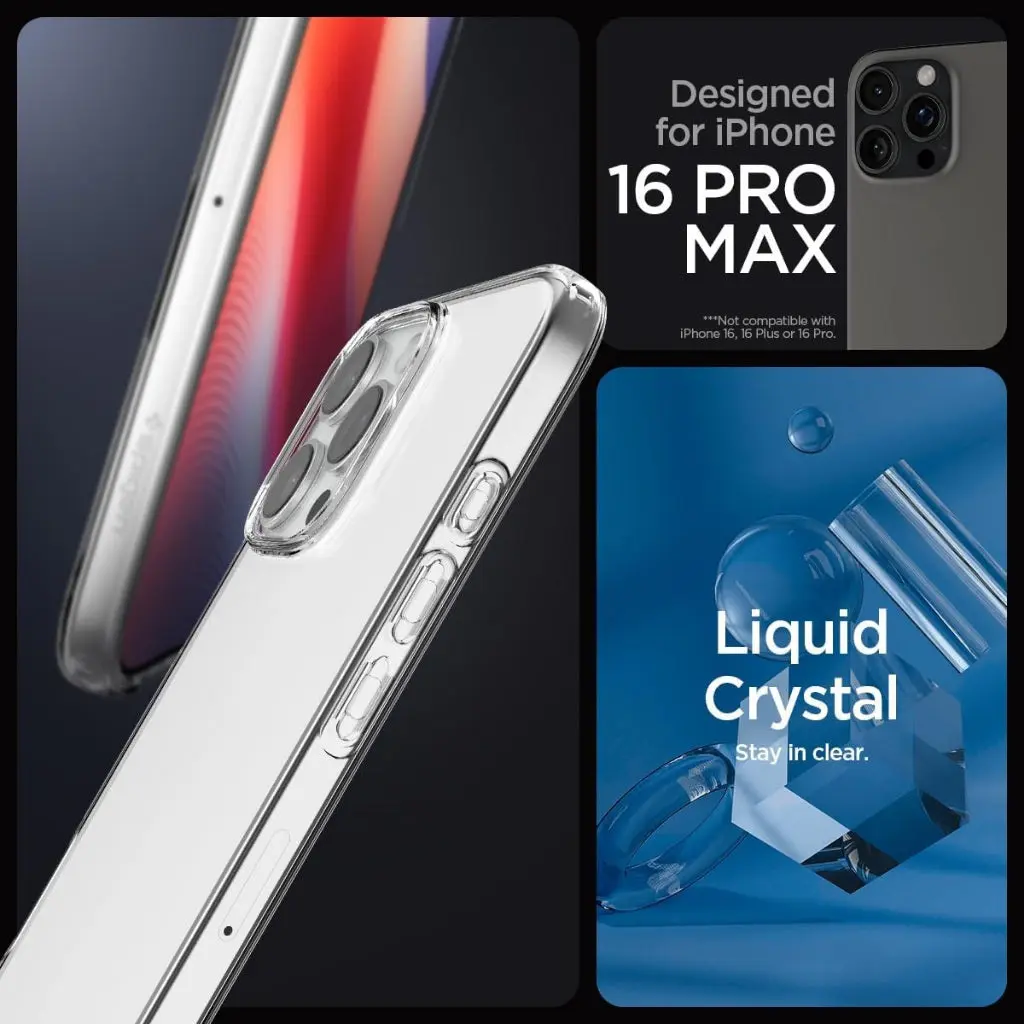 iPhone 16 Pro Max Case Liquid Crystal / Crystal Flex - Image 3