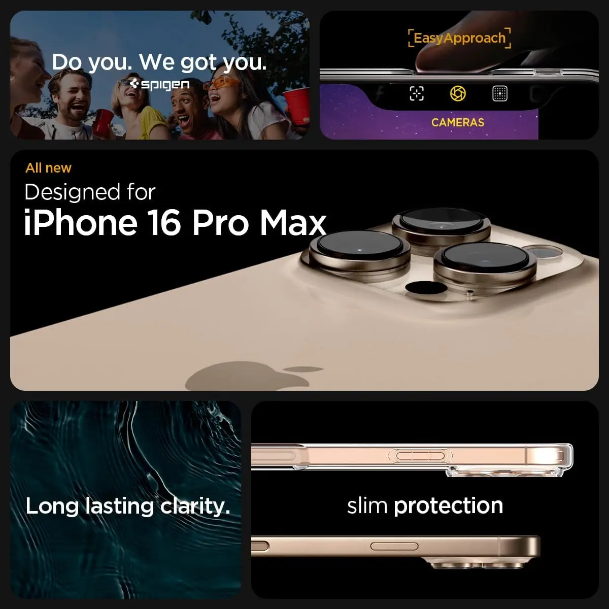 iPhone 16 Pro Max Case Ultra Hybrid / Crystal Hybrid - Image 2