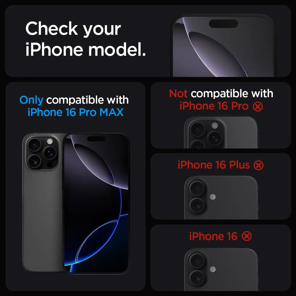 [1 Pack] iPhone 16 Pro Max Privacy Tempered Glass EZ Fit - Image 2