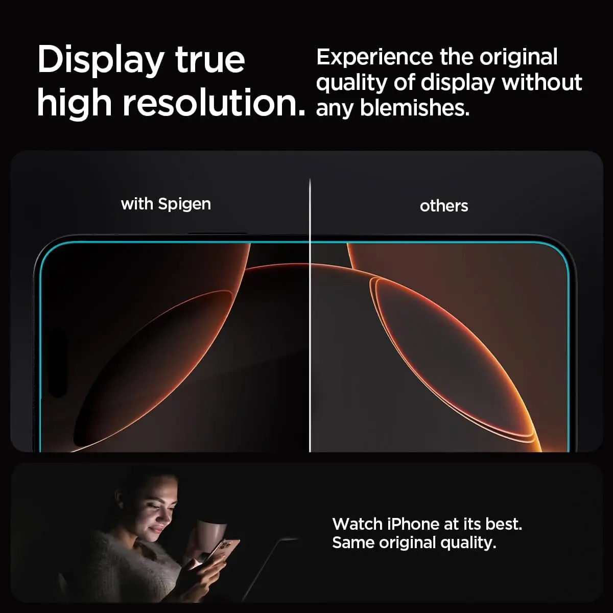 [1 Pack] iPhone 16 Pro Tempered Glass EZ Fit - Image 6