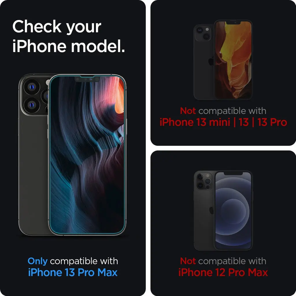 [2 Pack] iPhone 17e (2026) / iPhone 16e / 14 / 13 Pro / 13 Privacy Screen Protector Glas.tR EZ Fit - Image 6