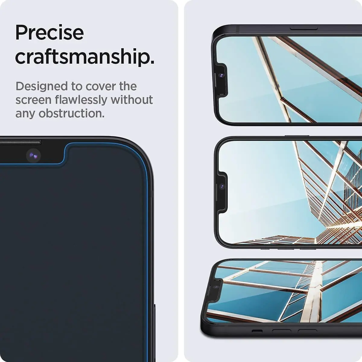 iPhone 17e (2026) / iPhone 16e / 14 / 13 Pro / 13 Tempered Glass Glas.tR EZ Fit - Image 5