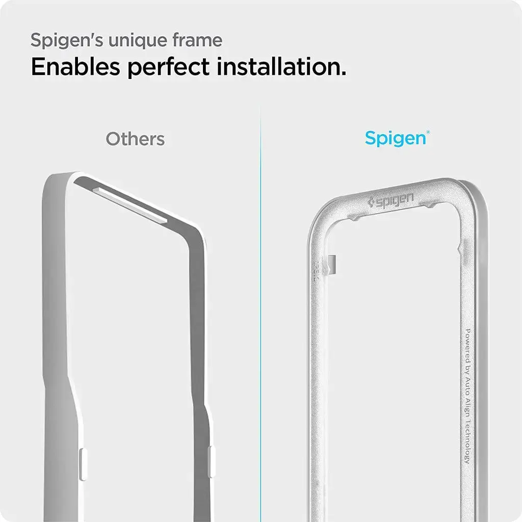 [2 Pack] iPhone 17e (2026) / 16e / 14 / 13 Pro / 13 Screen Protector Alignmaster - Image 3