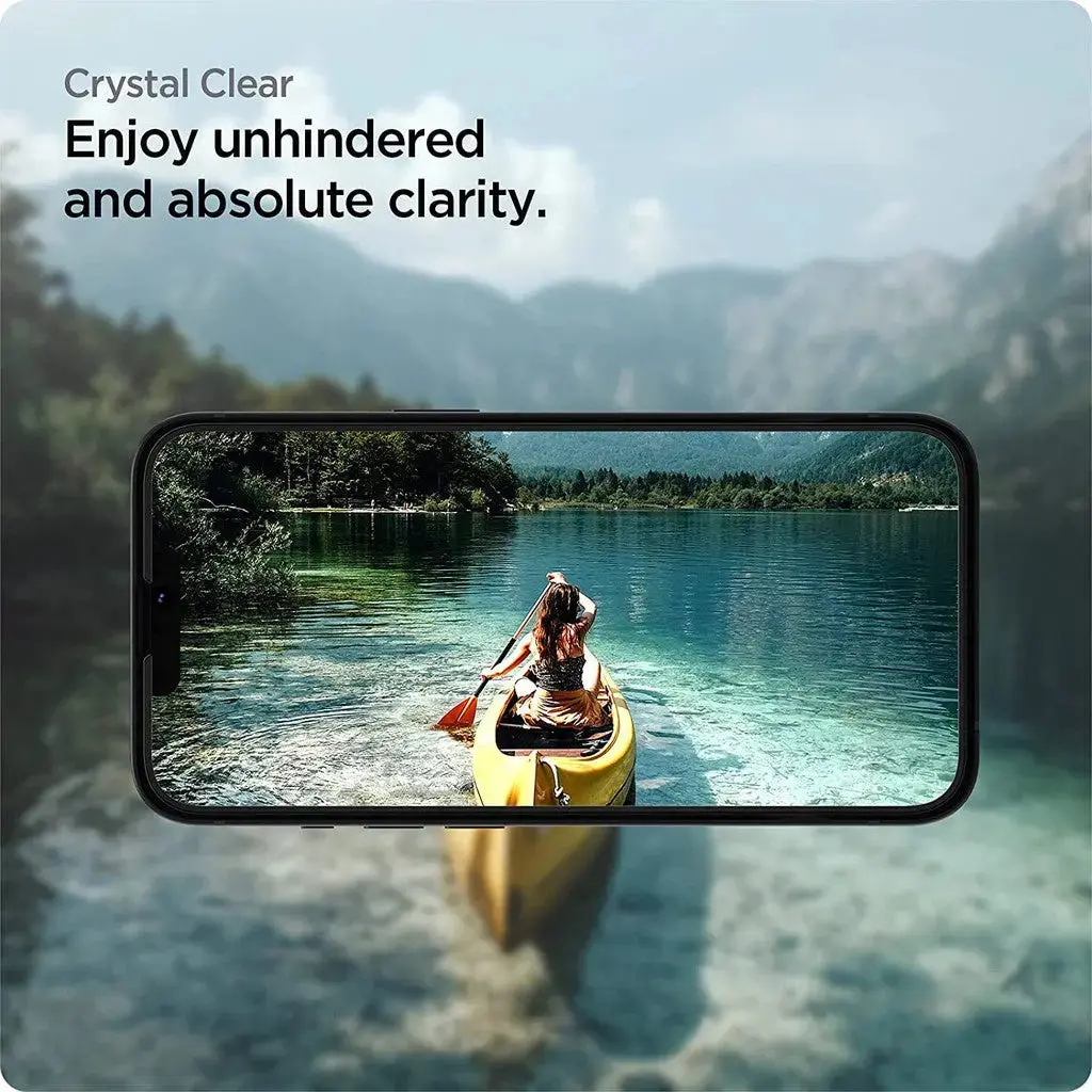 [2 Pack] iPhone 17e (2026) / 16e / 14 / 13 Pro / 13 Screen Protector Alignmaster - Image 5