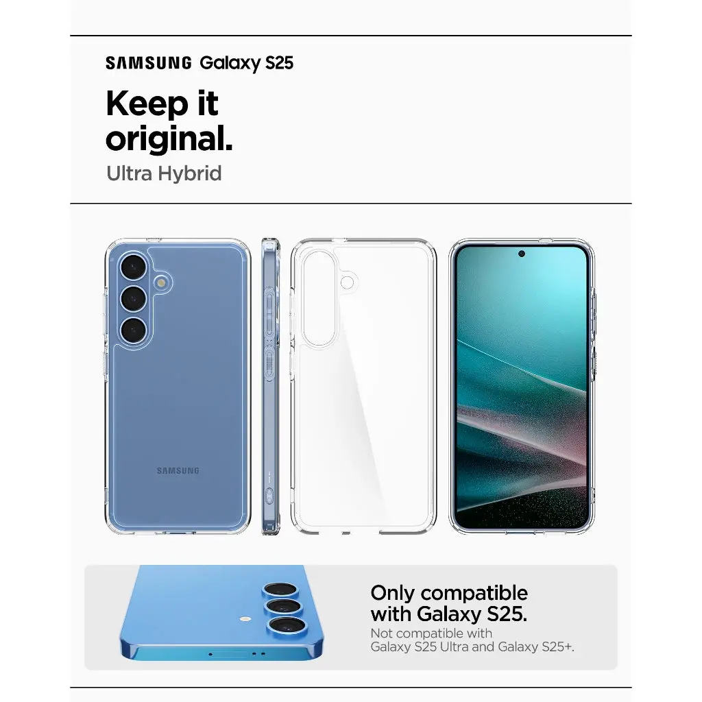 Samsung S25 case Ultra Hybrid / Crystal Hybrid - Image 2
