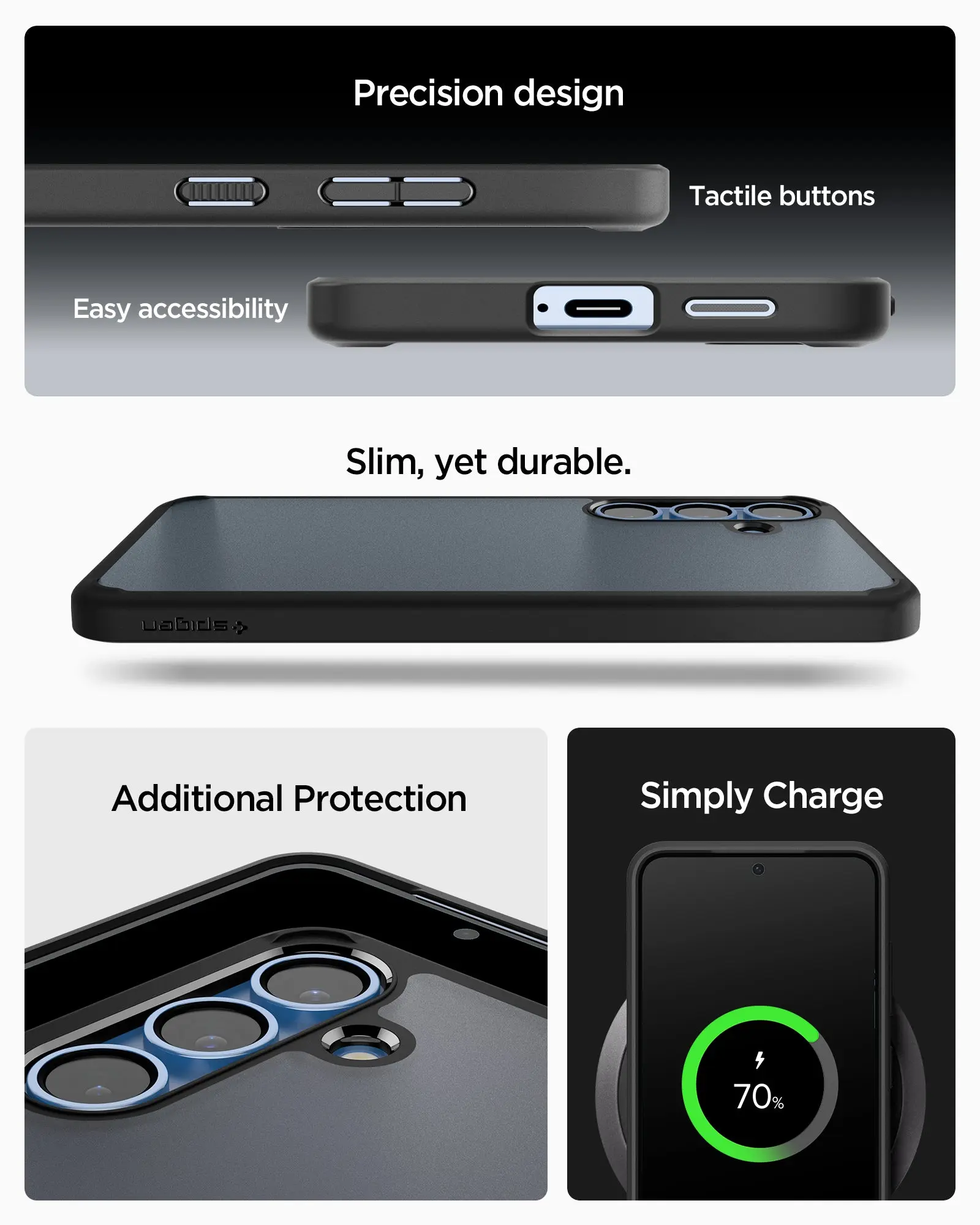 Samsung S25 case Ultra Hybrid Frost - Image 7