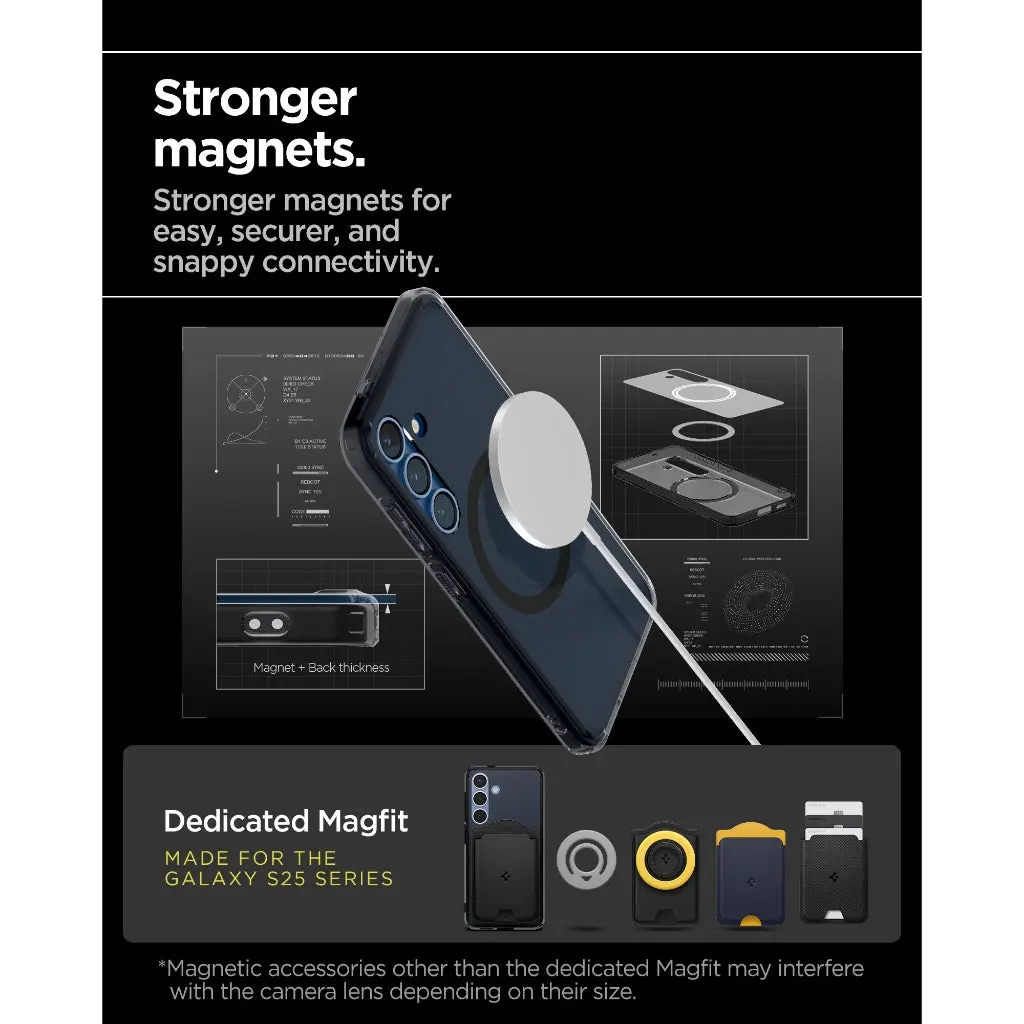 Samsung S25 Case Ultra Hybrid MagFit Frost - Image 5