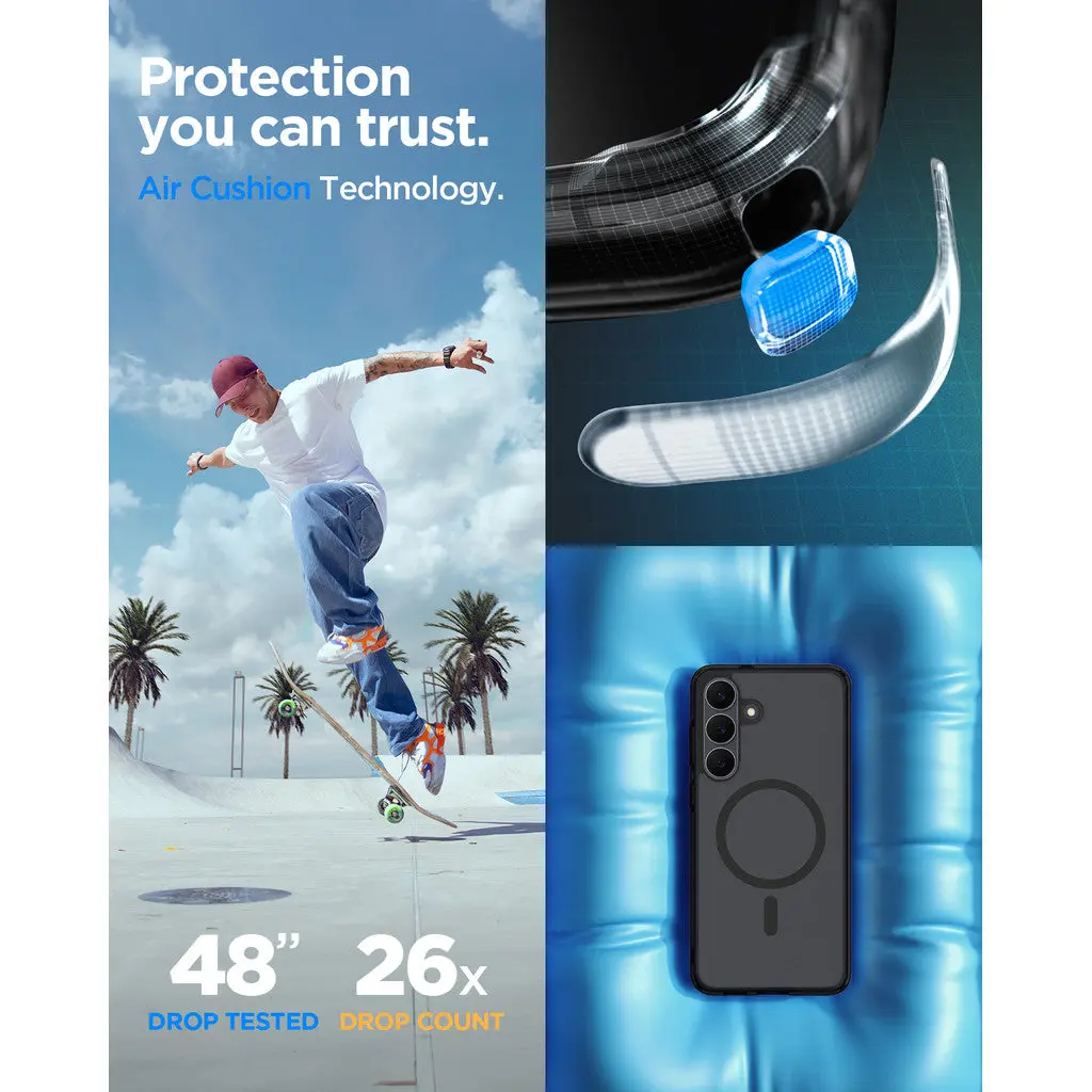 Samsung S25 FE Case Ultra Hybrid MagFit Frost - Image 4
