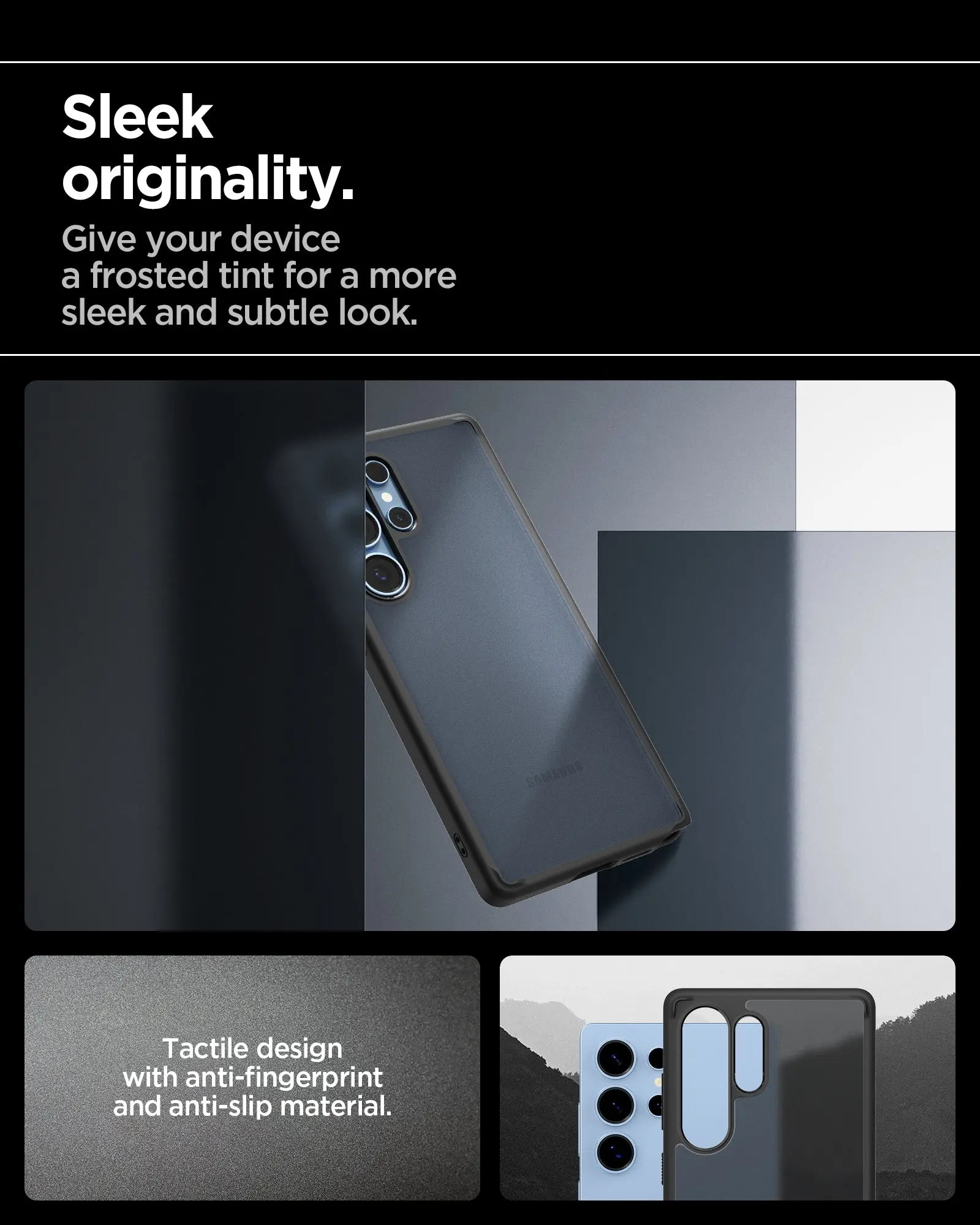 Samsung S25 Ultra Case Ultra Hybrid Frost - Image 3