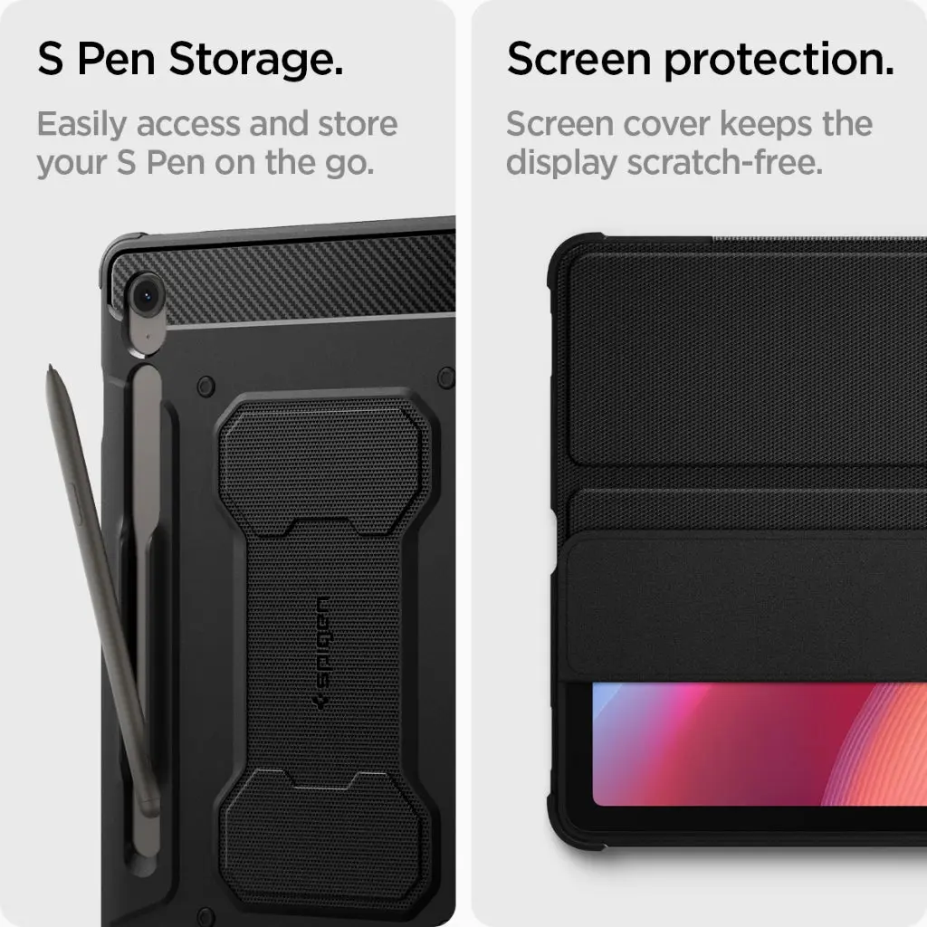 Samsung Tab S10 FE Case (2025) / S9 (2023) Rugged Armor Pro - Image 6
