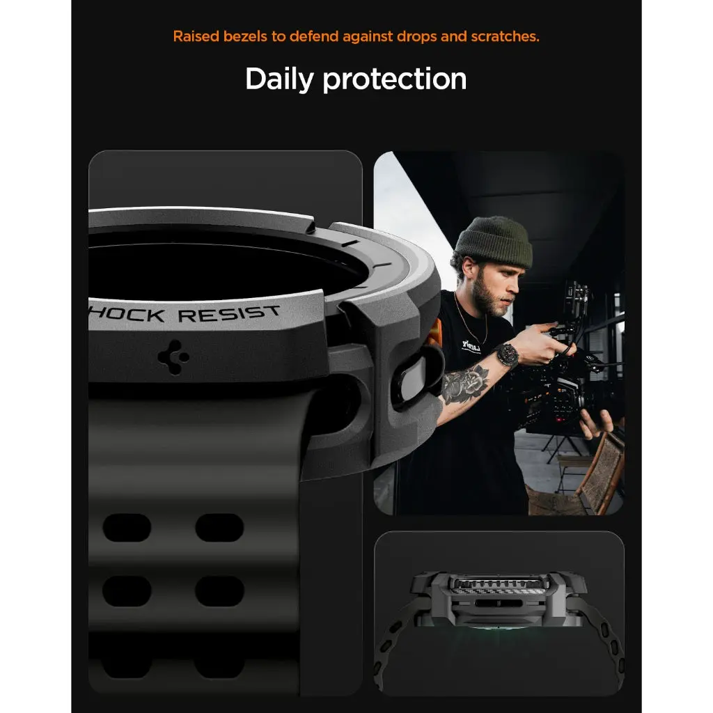 Samsung Watch 8 Classic (46mm) Case Rugged Armor - Image 4