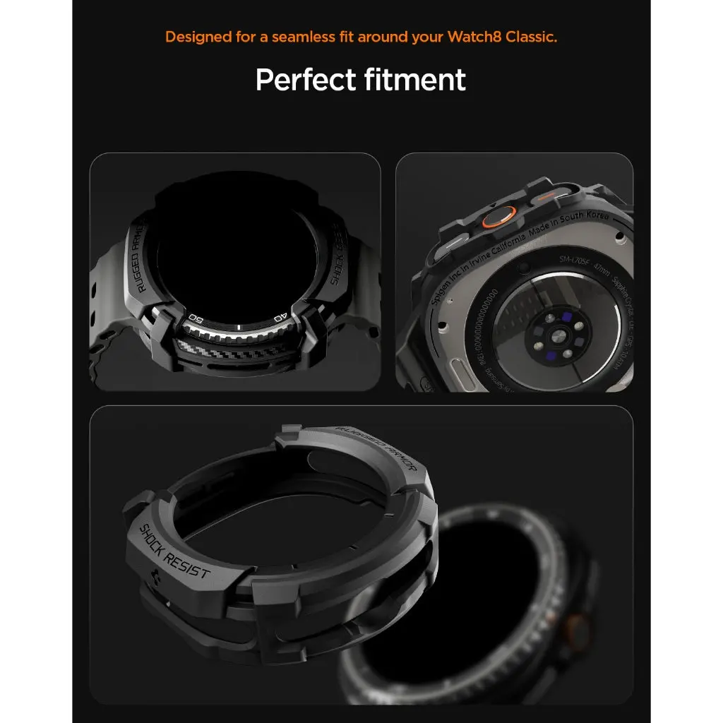 Samsung Watch 8 Classic (46mm) Case Rugged Armor - Image 7