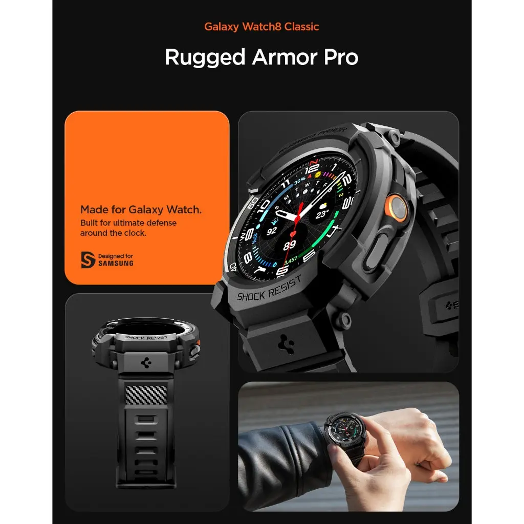 Samsung Watch 8 Classic (46mm) Case Rugged Armor Pro - Image 3
