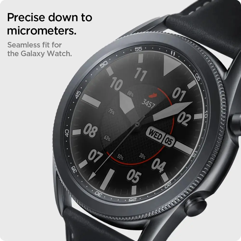 [2 Pack] Galaxy Watch 3 Screen Protector (45mm) Pro Flex EZ Fit - Image 4