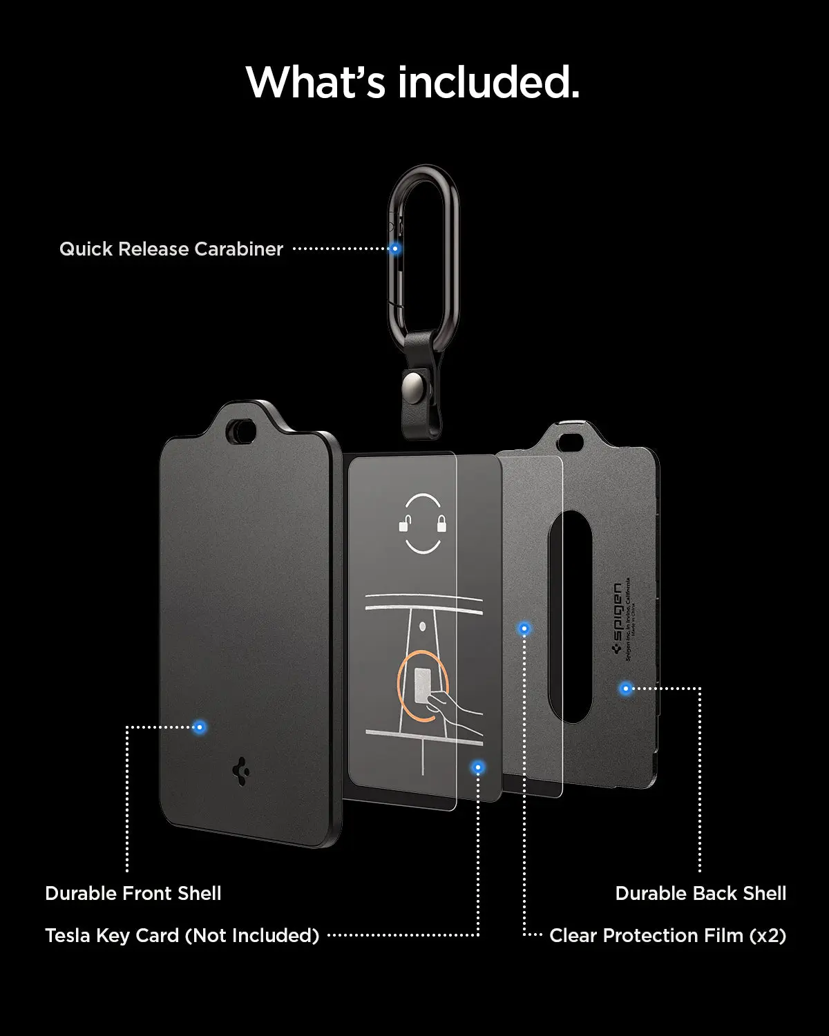 Tesla Model 3 / Y / S / X Key Card Holder - Image 5