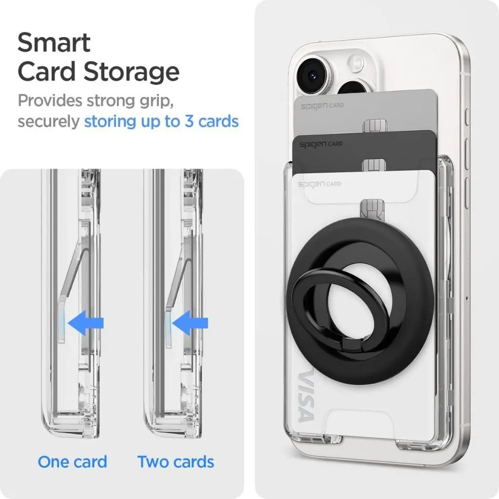 3 Cards Magnetic Wallet Ultra Hybrid MagFit+ Dual Side - Image 3