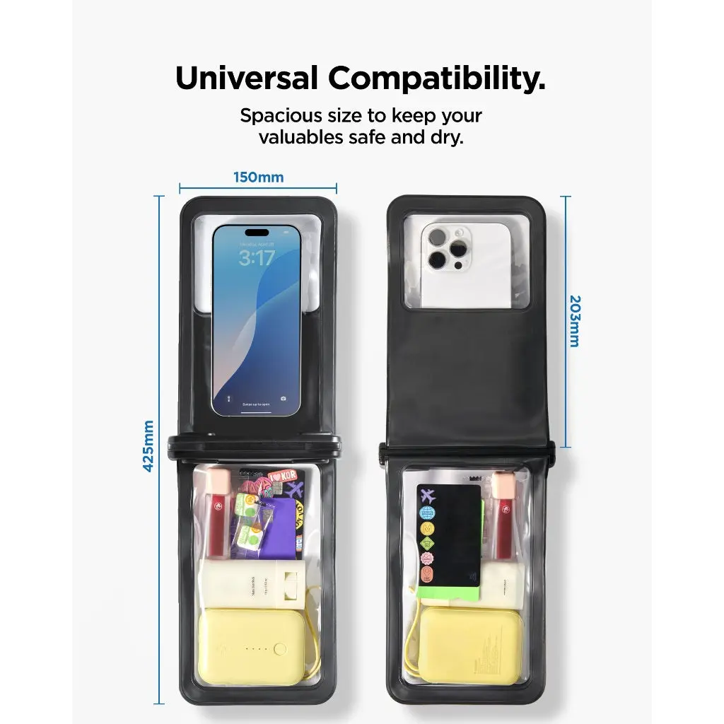 A603 Dual Pocket Waterproof Phone Case - Image 5