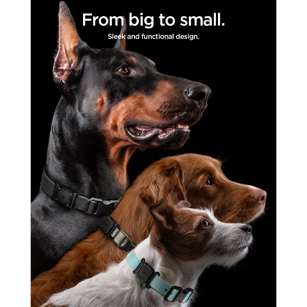 AirTag 2 / AirTag Case Tough Armor IP Waterproof Pet Collar Cover - Image 3
