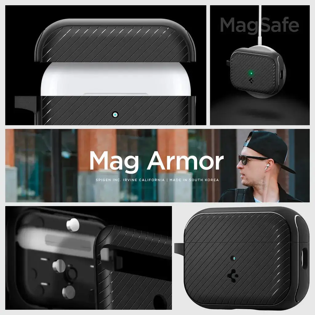 Apple AirPods Pro 2 Case Mag Armor Magfit Magsafe Case - Image 2