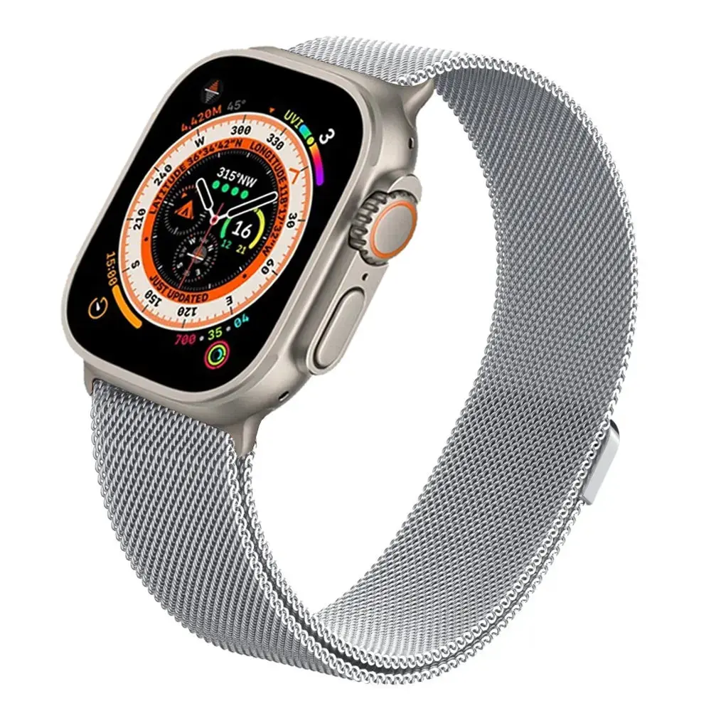 Apple Watch Band (49mm / 46mm / 45mm / 44mm / 42mm) Metal Fit - Image 9