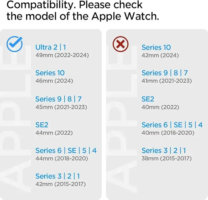 Apple Watch Strap Series (49mm / 46mm / 45mm / 44mm / 42mm) Silicone Fit - Image 7