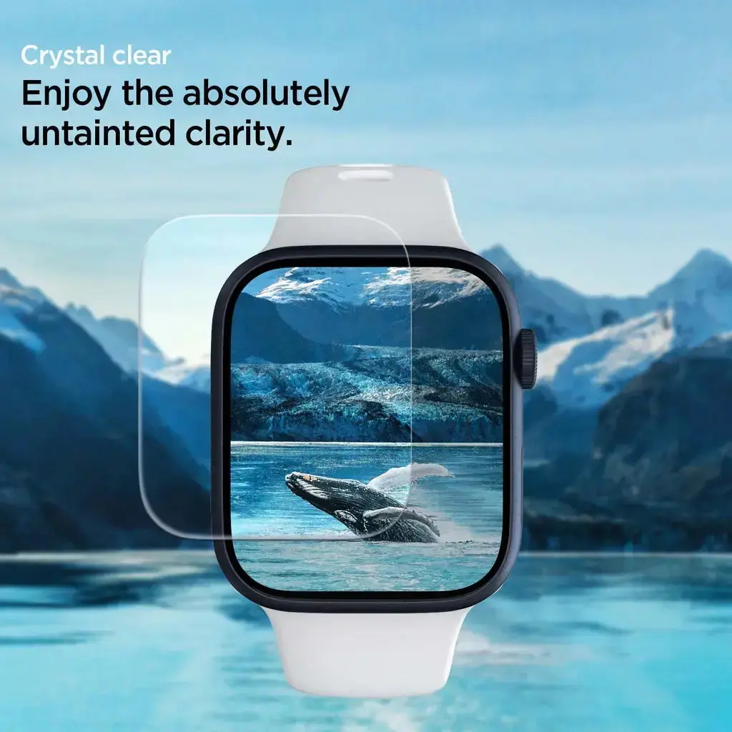 [Front 3 pcs] Apple Watch Screen Protector (45mm / 44mm) Neo Flex Film - Image 4