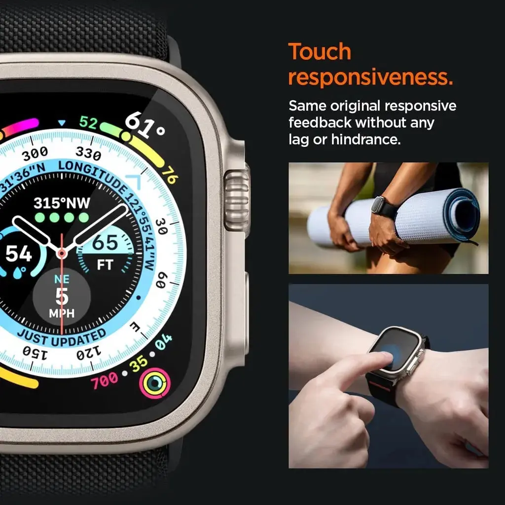 Apple Watch Screen Protector Series Ultra 2/1 (49mm) Full Cover Glas.tR Slim Pro - Image 6