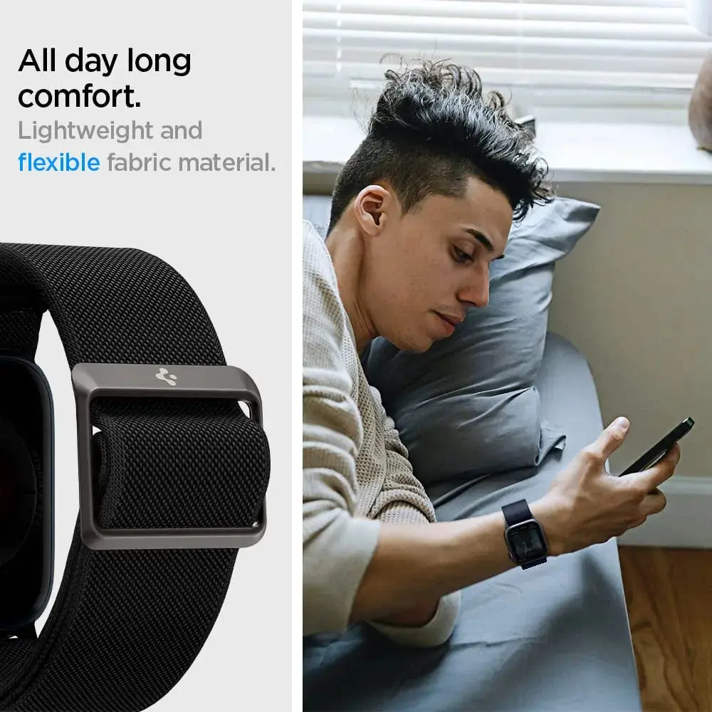Apple Watch Strap Series (49mm / 46mm / 45mm / 44mm / 42mm) Watch Band Lite Fit - Image 3