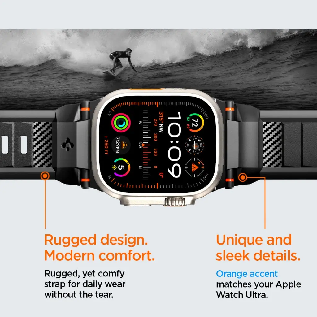 Apple Watch Strap Series (49mm / 46mm / 45mm / 44mm / 42mm) Rugged Ultra Band - Image 7