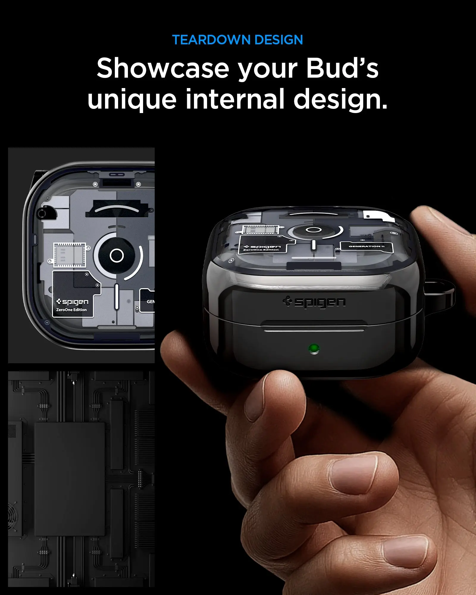 Galaxy Buds 4 Pro / Buds 4 Case Ultra Hybrid Zero One - Image 3