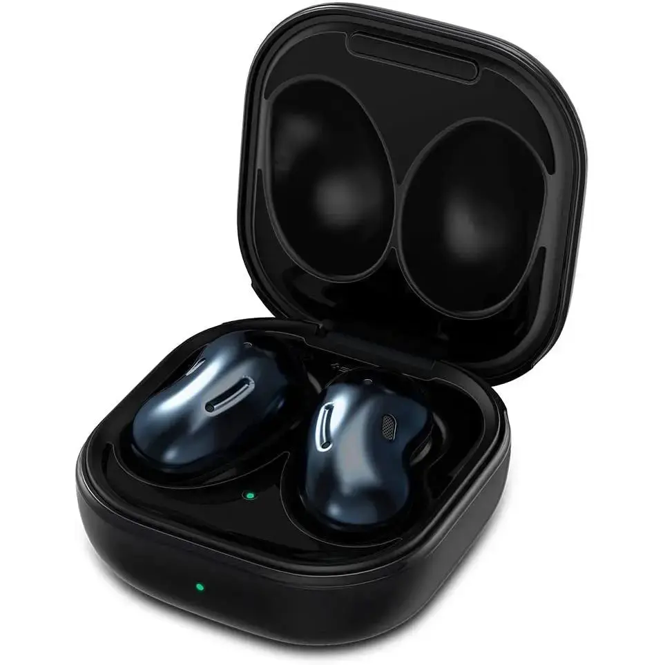 [2 Pack] Galaxy Buds Live Shine Shield Metal Silver Sticker - Image 3