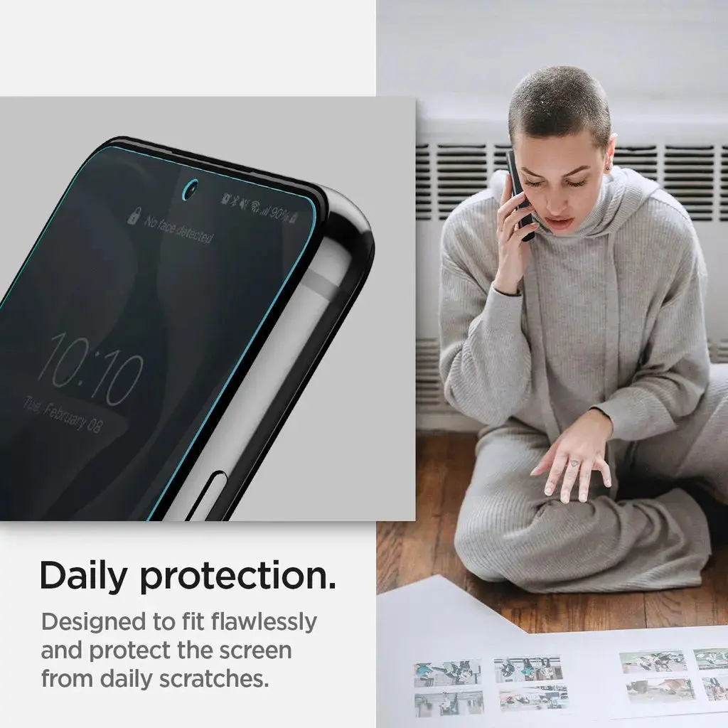 [1 Pack] Galaxy S22 Screen Protector FlexiD Solid - Image 5