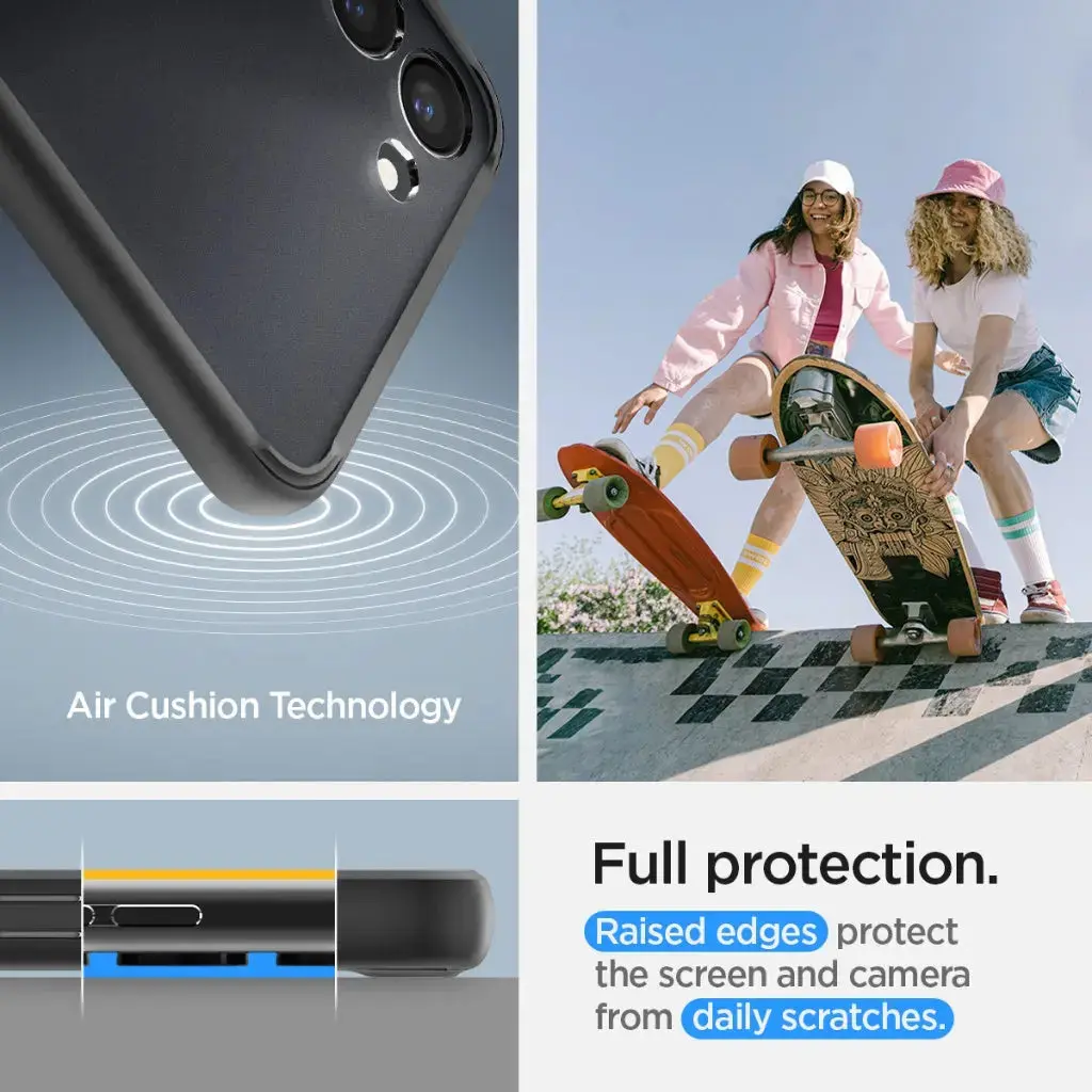 Galaxy S23 Case Ultra Hybrid Frost Black Matte - Image 6