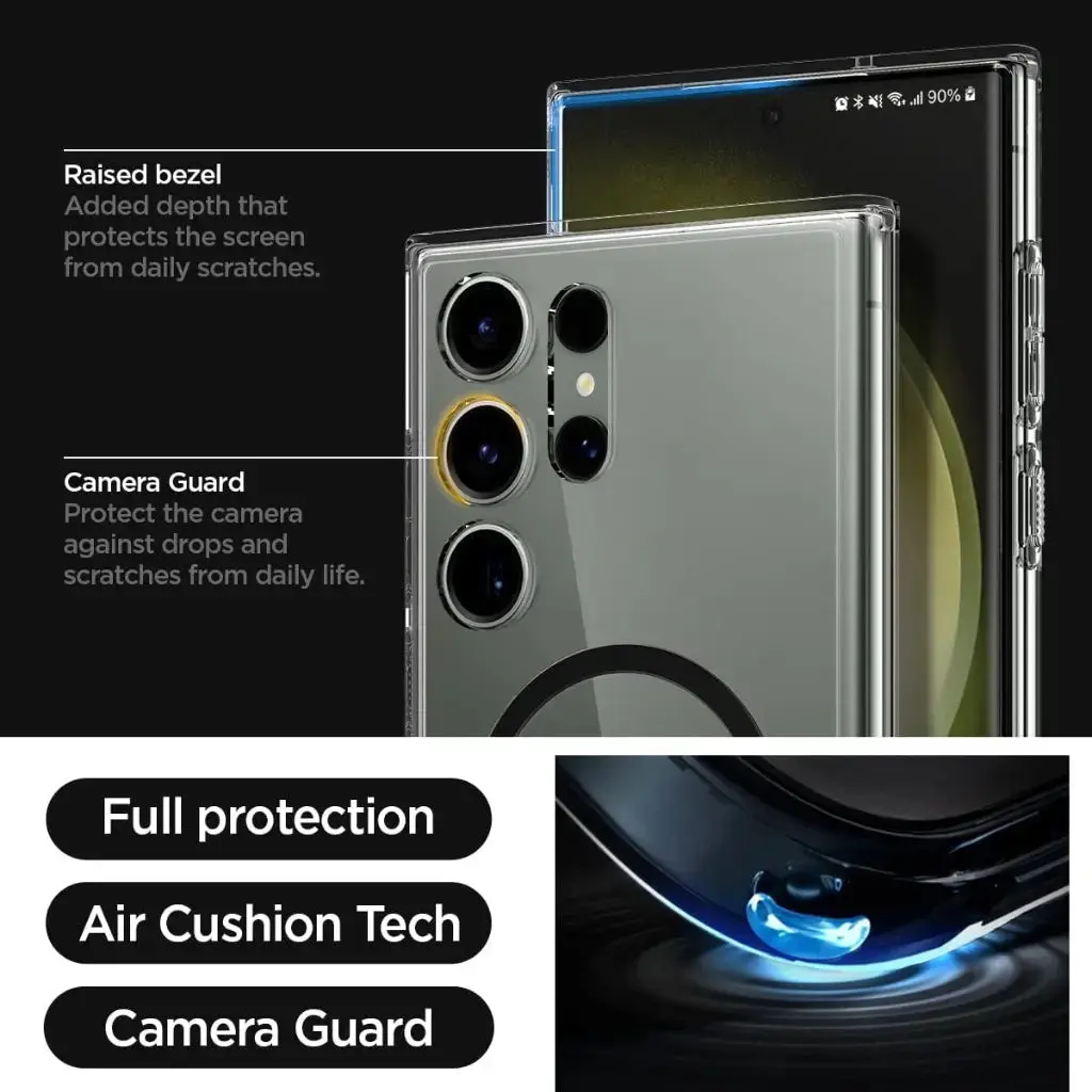 Galaxy S23 Ultra Case Ultra Hybrid OneTap Ring - Image 3