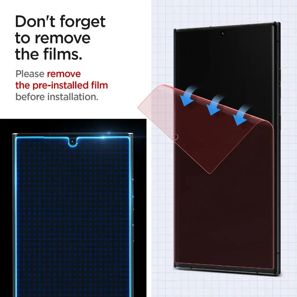 Galaxy S23 Ultra Screen Protector Glas.tR Platinum - Image 3