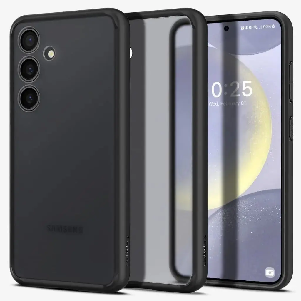 Galaxy S24 Plus Case Ultra Hybrid Frost Black - Image 3