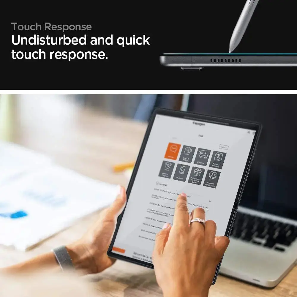 Galaxy Tab A7 Screen Protector EZ FIT GLAS.tR - Image 4