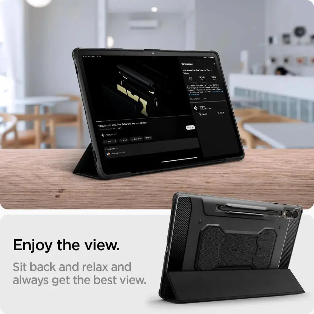 Galaxy Tab S10+ / S9+ Case Rugged Armor Pro - Image 3